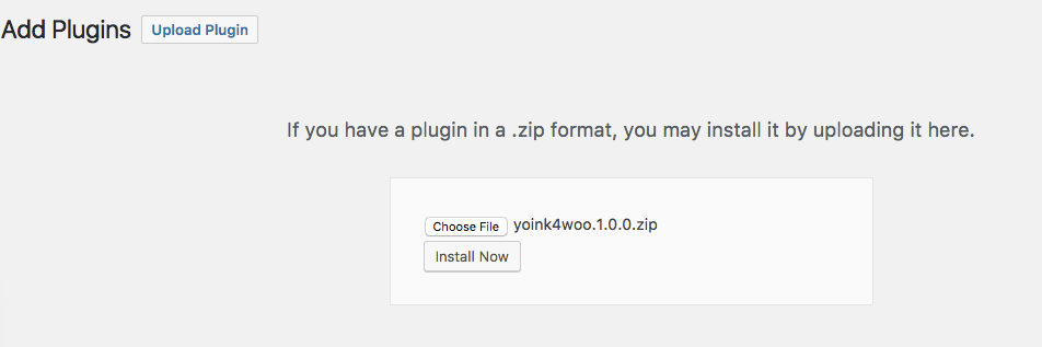 upload plugin screen capture