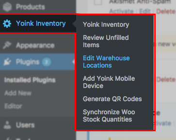 new menu screen capture